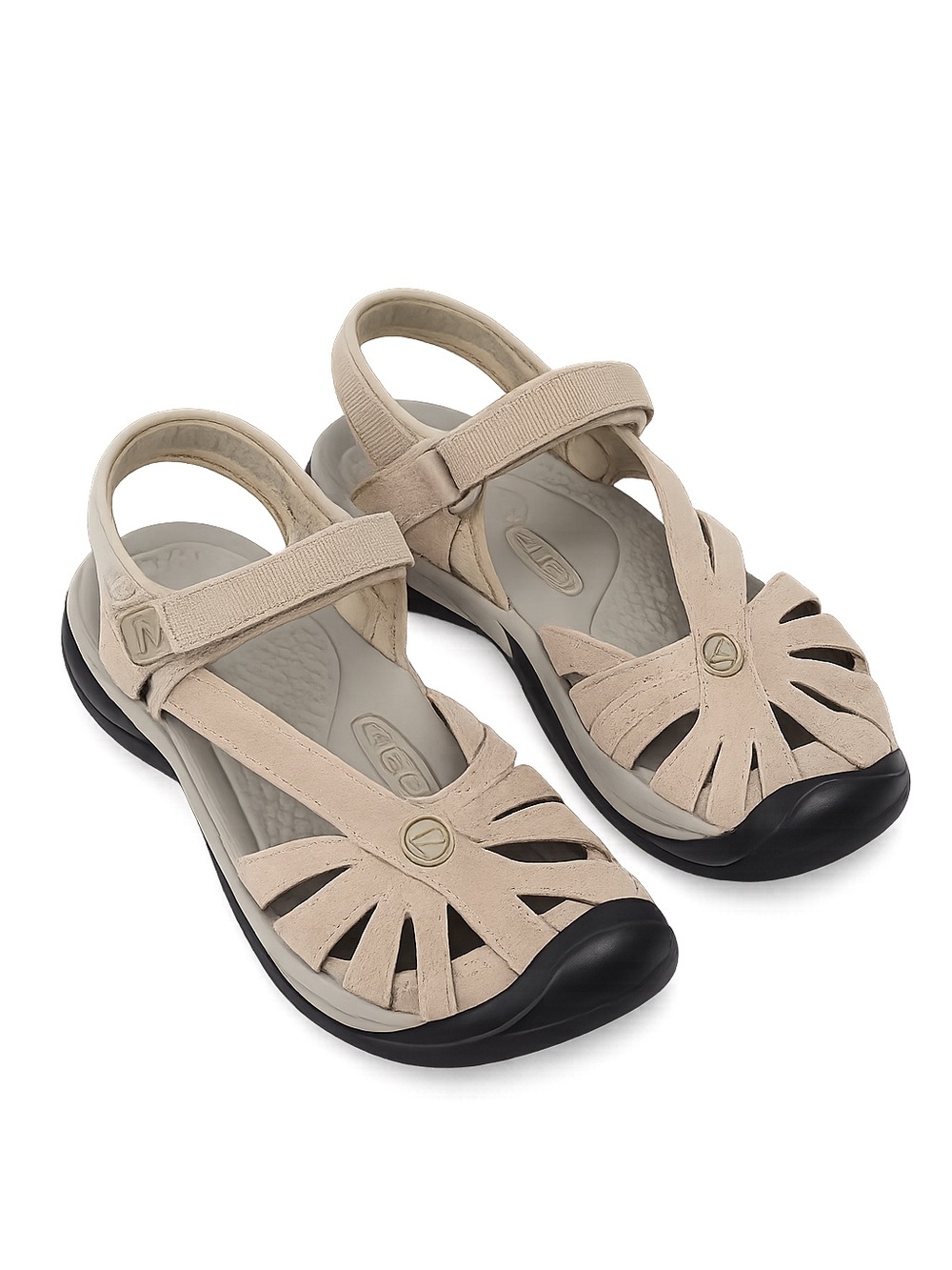 KEEN Rose Sport Sandals – Women’s US 7.5 – Taupe/Beige Washable Outdoor Comfort